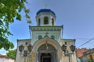 S t. alexander the neva church, iglesia ortodoxa rusa en tbilisi, georgia foto