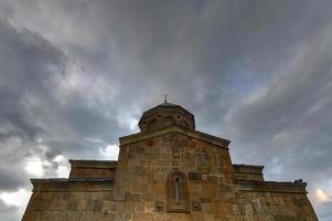 Gergeti Trinity Church, Holy Trinity Church near the village of Gergeti in Georgia, under Mount Kazbegi. photo