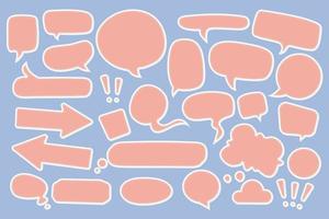 pop art comic speech bubbles with different emotions and bright composition with explosive halftone rays vector