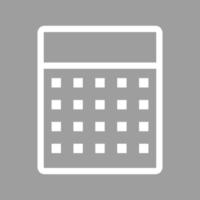 Calculations Line Color Background Icon vector