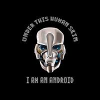 Robot Android Tshirt vector