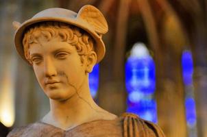 Berlin, Germany - November 8, 2010 -  Statue of Hermes in the Friedrichswerder Church, Berlin, Germany. photo