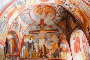 Frescos inside of the Dark Church, in Cappadocia, Turkey, 2022 photo