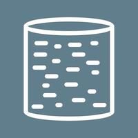 Unstructured Data Line Color Background Icon vector