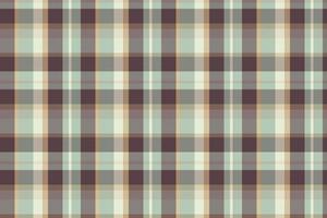 Tartan or plaid pastel color pattern. vector