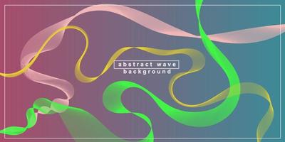 wave abstract background with gradient free download vector