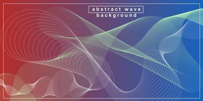 wave abstract background with gradient free download vector