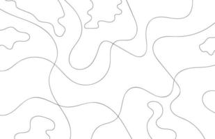 Thin line wavy abstract vector background