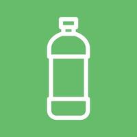 Detergent Bottle Line Color Background Icon vector