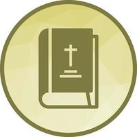 Holy Book Low Poly Background Icon vector