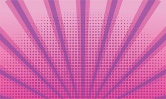 Sunburst Effect Vector Background. Abstract Halftone Banner