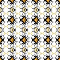 Geometric Ethnic pattern vector. African, American, Mexican, Western Aztec motif striped and bohemian pattern. designed for background,wallpaper,print, carpet,wrapping,tile,batik.vector illustratoin. vector