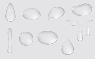 Water Drops Vector Gradient