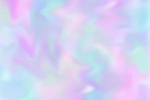 Pastel rainbow background. Fantasy gradient neon unicorn abstract marbled foil. Bright multicolored sky. Vector illustration.