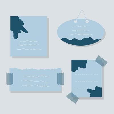 Blue Torn Paper Vector Art, Icons, and Graphics for Free Download