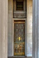 Bronx County Courthouse, also known as the Mario Merola Building, is a historic courthouse building located in the Concourse and Melrose neighborhoods of the Bronx in New York City, 2022 photo