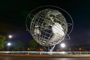 escultura unisphere - nueva york, estados unidos, 2022 foto