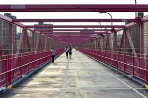 puente williamsburg - brooklyn, nueva york foto