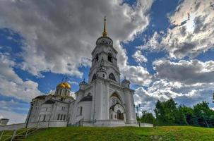 catedral uspenskiy en vladimir, rusia a lo largo del anillo dorado. foto