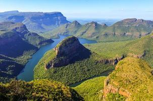 cañón del río blyde y los tres rondavels foto