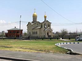 la catedral de la exaltación de la santa cruz, iglesia ortodoxa rusa en ereván, armenia. foto