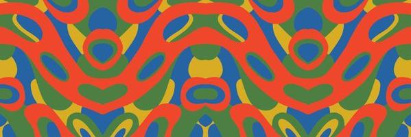 colorful wave abstract background pattern vector