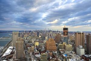 horizonte de la ciudad de nueva york foto