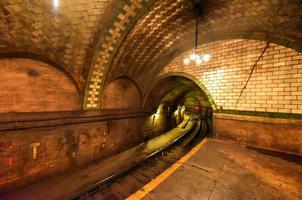 City Hall Station - New York City, USA, 2022 photo