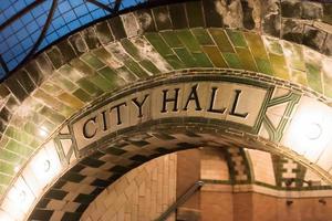 City Hall Station - New York City, USA, 2022 photo