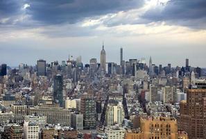 horizonte de la ciudad de nueva york foto