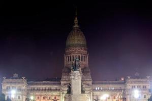 edificio del congreso - buenos aires, argentina foto