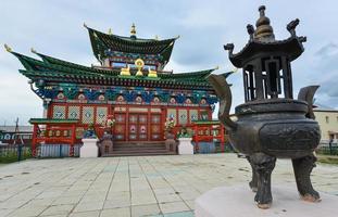 ivolginsky datsan, monasterio budista, rusia foto