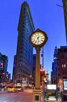 Flatiron Building and Fifth Avenue Clock, 2022 photo