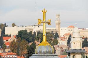 iglesia del santo sepulcro - ciudad vieja de jerusalén foto