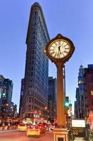 Flatiron Building and Fifth Avenue Clock, 2022 photo