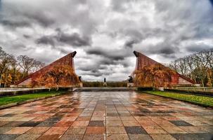 Soviet War Memorial in Treptower Park, Berlin, Germany Panorama, 2022 photo