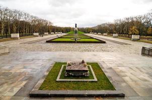 Soviet War Memorial in Treptower Park, Berlin, Germany Panorama, 2022 photo