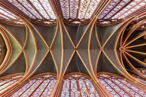 La Sainte Chapelle en París, Francia, 2022 foto