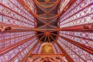 La Sainte Chapelle en París, Francia, 2022 foto