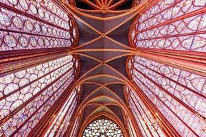 La Sainte Chapelle en París, Francia, 2022 foto