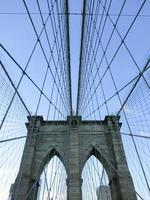 puente de brooklyn, nueva york foto