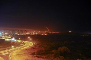 View of Gaza from Israel photo