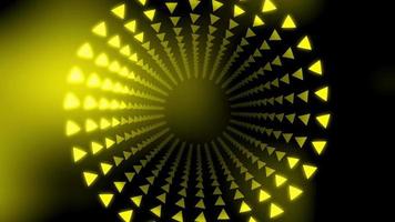 Abstract background with triangle animation. Seamless loop. video