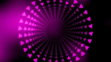 Abstract background with triangle animation. Seamless loop. video