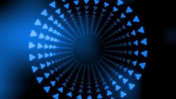 Abstract background with triangle animation. Seamless loop. video