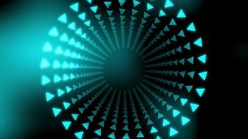 Abstract background with triangle animation. Seamless loop. video