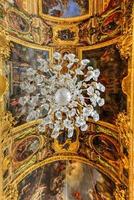 The Hall of Mirrors in the Palace of Versailles in France. photo