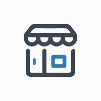 Market vector icon which can be easily modified or edit Premium Vector
