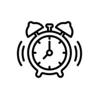 Icono de despertador, diseño de ilustraciones vectoriales vector