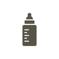 baby bottle icon design vector template